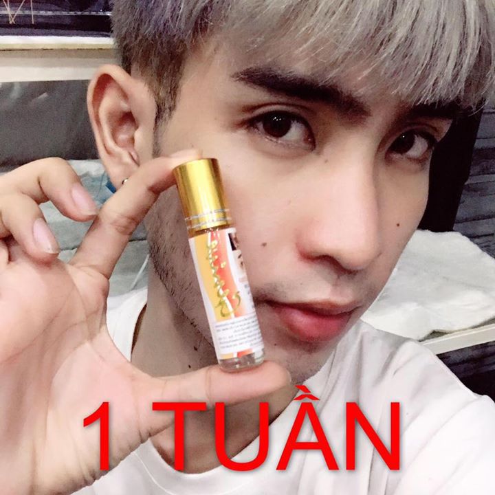 Đ-Combo 3 chai lăn kích thích mọc chân mày, mọc râu 10ml