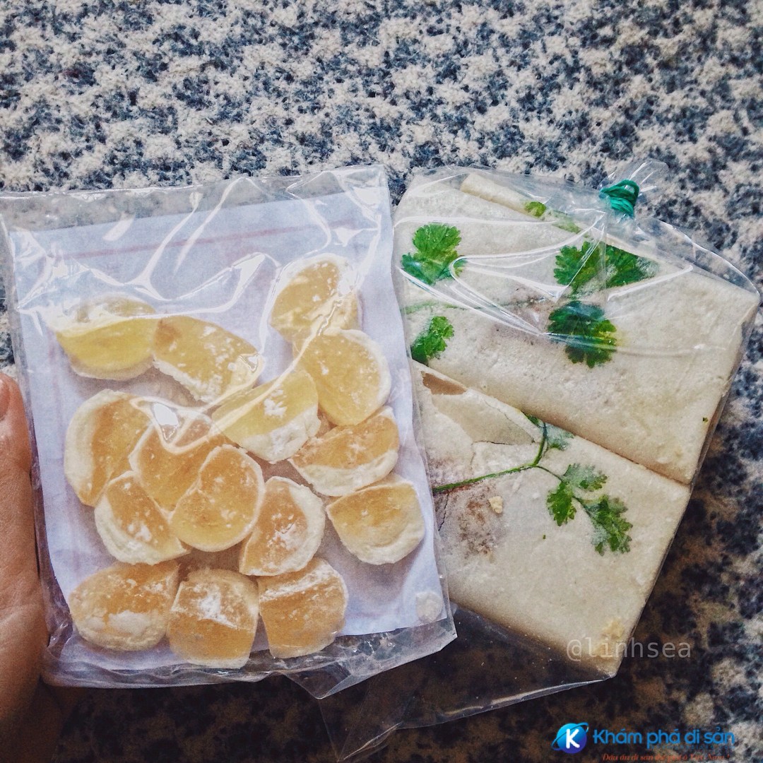 [HCM]Kẹo cau Huế - Kẹo thanh ngọt có hình múi cau - Món quà tuổi thơ