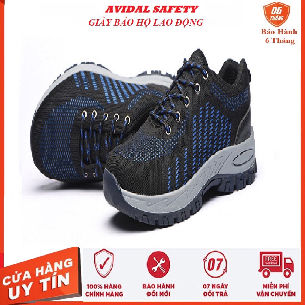 Giầy Bảo Hộ GB 03 Lao Động Nam , Chống Đinh , Chống Nước , an toàn khi làm công trường , xưởng cơ khí