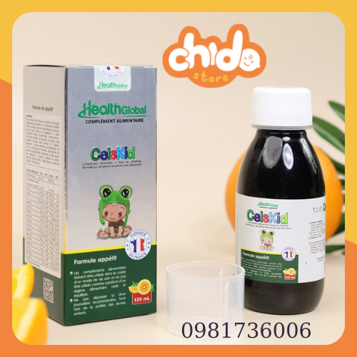 Siro ăn ngon CelsKid 125ml Heahthglobal