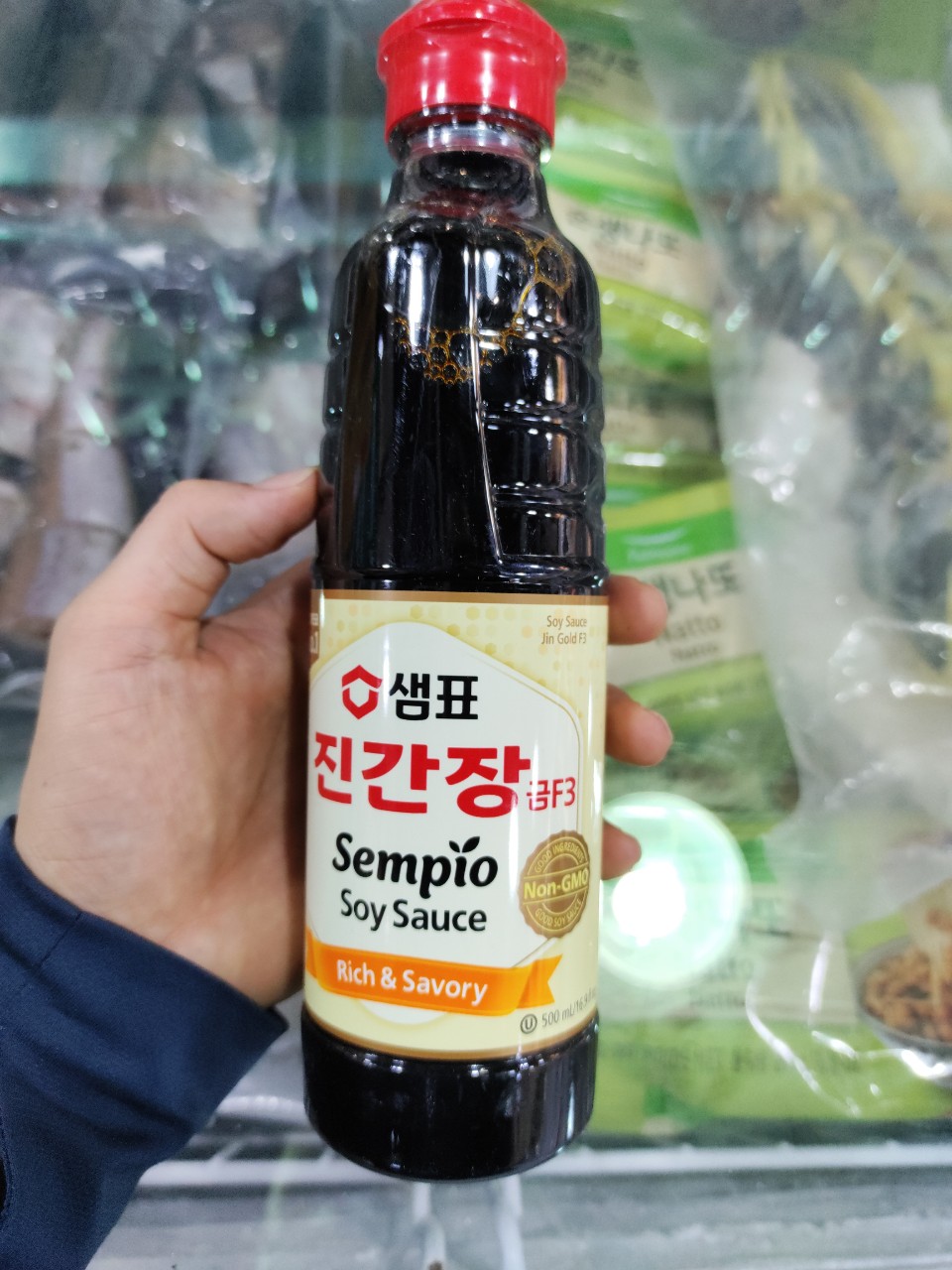 Xì dầu sempio geum f3 hàn quốc - 샘표 진간장