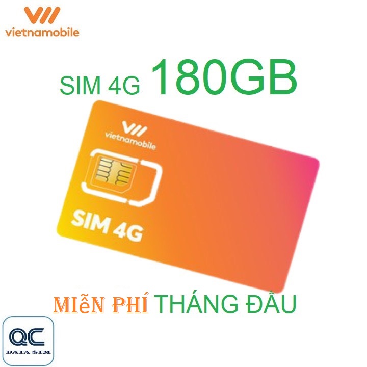 FREESHIP - CHƯA KÍCH HOẠT  [HCM]Sim 4G trọn đời vietnamobile mỗi ngày 6GB