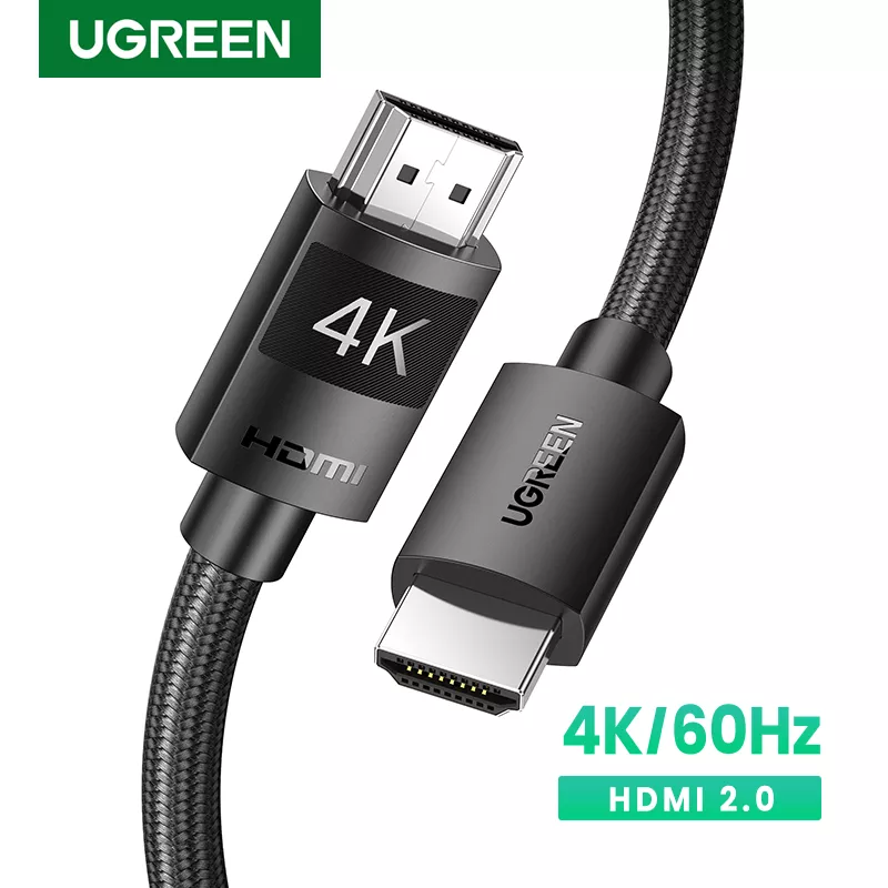 Cáp HDMI 1.4 dài 5M bọc nylon hỗ trợ độ phân giải 4K@30Hz Ugreen 40103 cao cấp