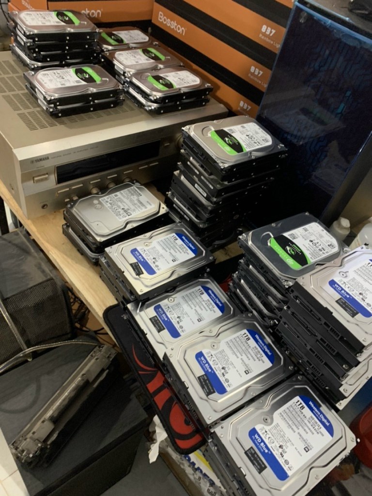 Ổ cứng 1TB 2TB 3TB 4TB 6TB 500GB 250GB chuyên lưu trữ dữ liệu, camera HDD PC 6T 4T 3T 2T 1T 500G 2.5" 3.5" inch máy tính bàn laptop