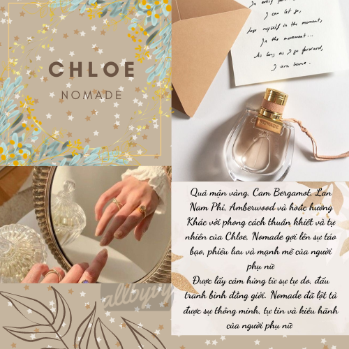 Allbyvy| Mẫu thử nước hoa 10ml Chloe Nomade