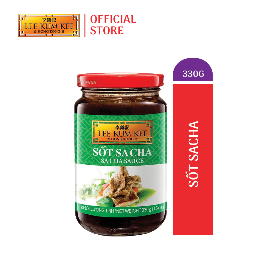 Xốt Sa Cha Lee Kum Kee Sha Cha Sauce 330g đa năng dùng nấu chấm lẩu ướp đồ nướng xào