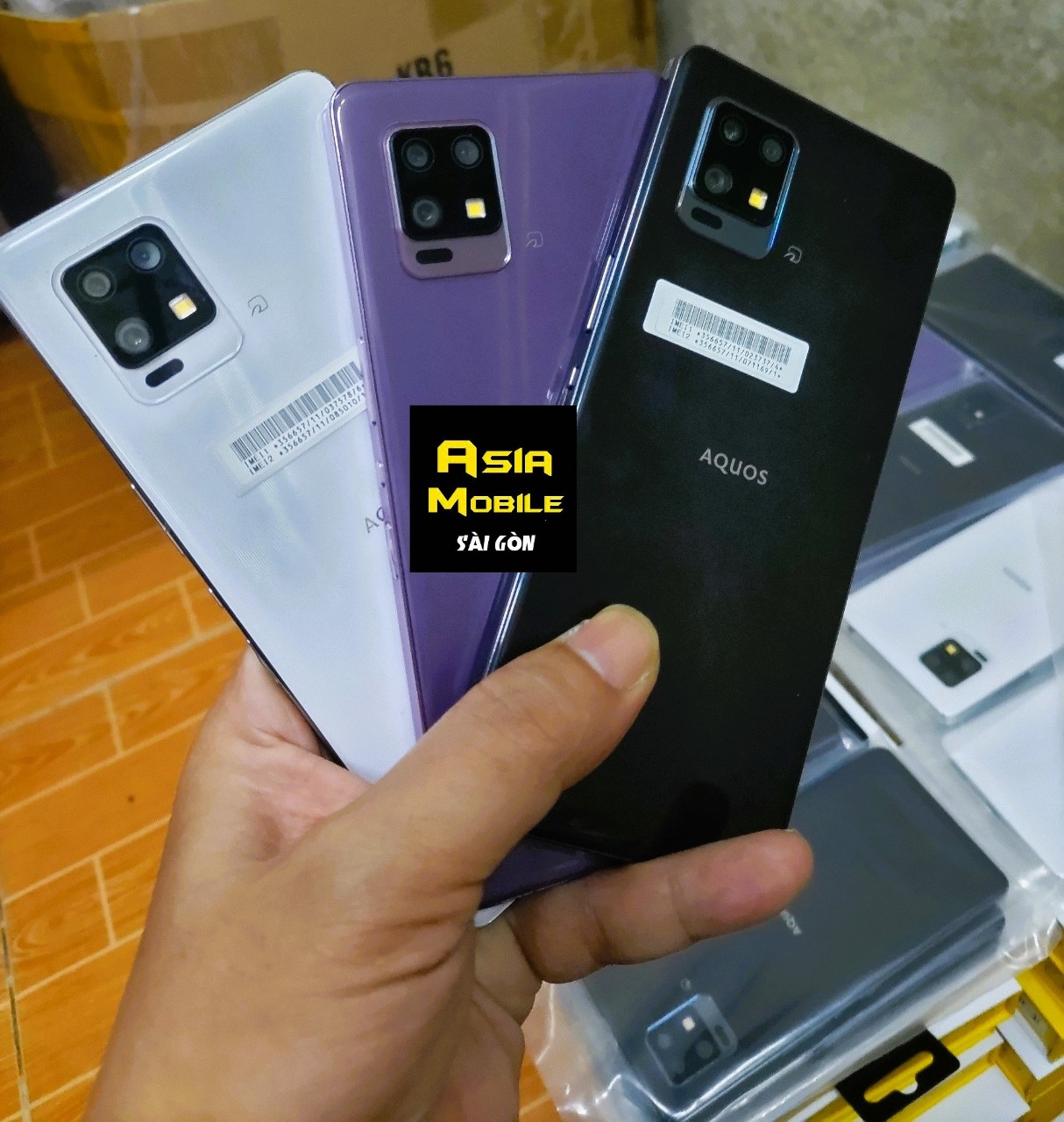 Điện thoại sharp aquos zero 6 – like new - siêu nhẹ - chip 750g – chống nước – ram 8gb – rom 128gb ...