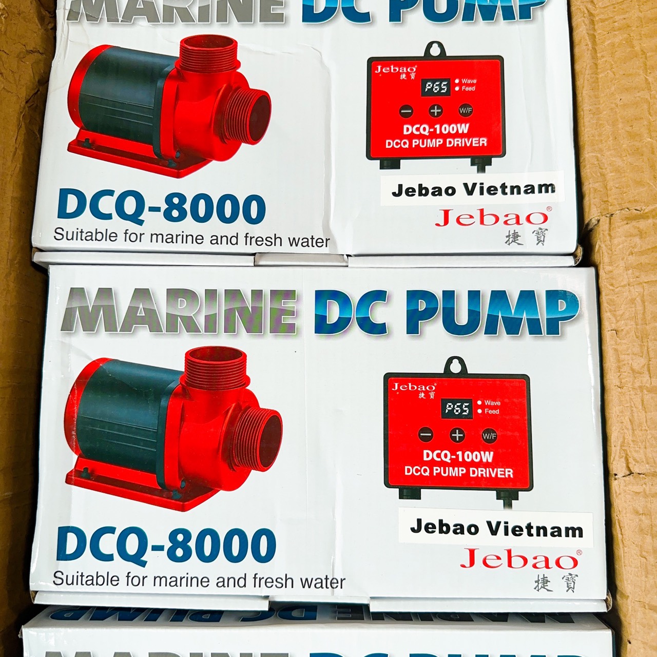 Bơm jebao dcq 3500 6000 8000 10000 dc24v chống giật hàng chính hãng