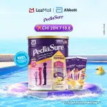 [CHỈ 20H 07-10.8 GIÁ TỐT MUA NGAY-SLCH][Tặng 02 gói dùng thử] 1 lon PediaSure 1-10 tuổi dạng bột hương Vani 800g