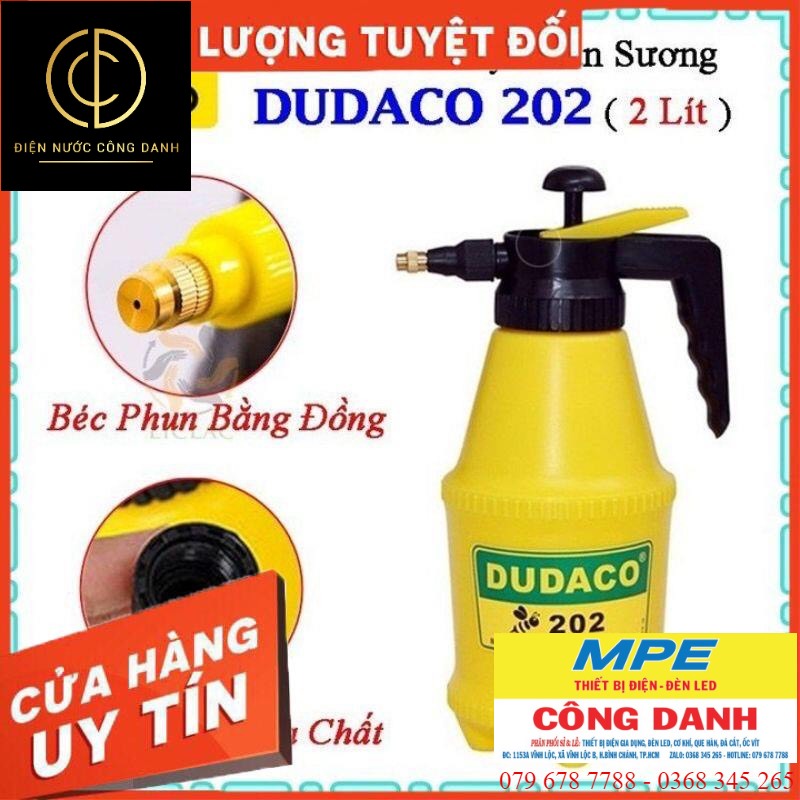 Bình xịt tưới cây dudaco 1 vs 2 lít