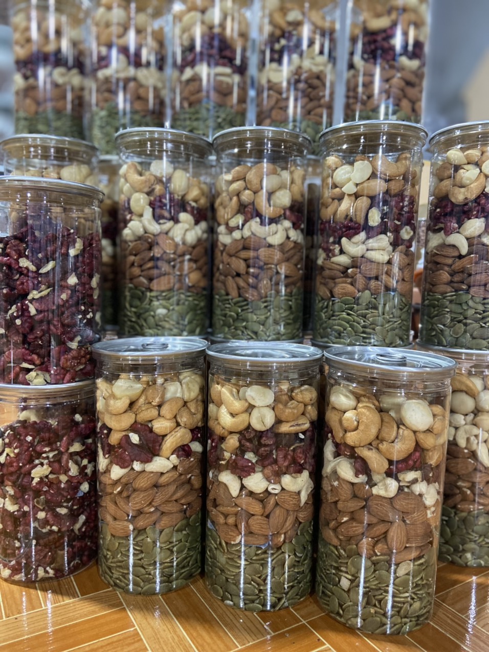 Hạt mix cao cấp, ngũ cốc dinh dưỡng cho bà bầu, ăn kiêng sấy giòn không đường