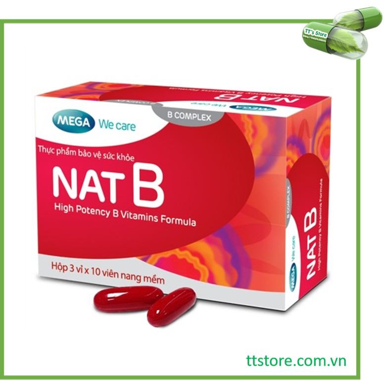 Nat b mega we care - bổ sung vitamin nhóm b