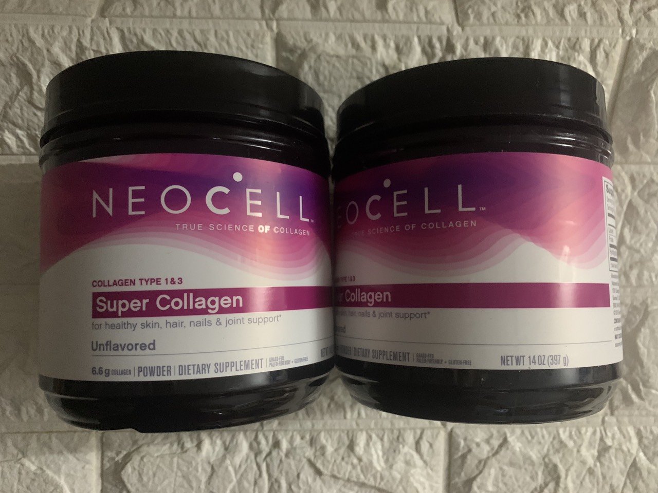 Collagen neocell type 1&3 dạng bột 397g, mỹ