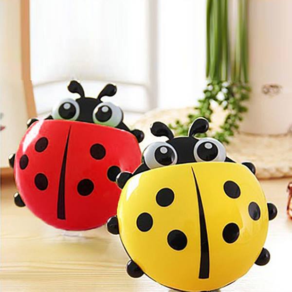 [HCM](DÍNH SIÊU CHẮC) - BỘ 2 CON BỌ HÚT CHÂN KHÔNG ĐỂ BÀN CHẢI ĐỂ BÚT ĐỒ DÙNG ĐA NĂNG - CON BỌ DÁN TƯỜNG ĐA NĂNG SIÊU CHẮC CHẮN