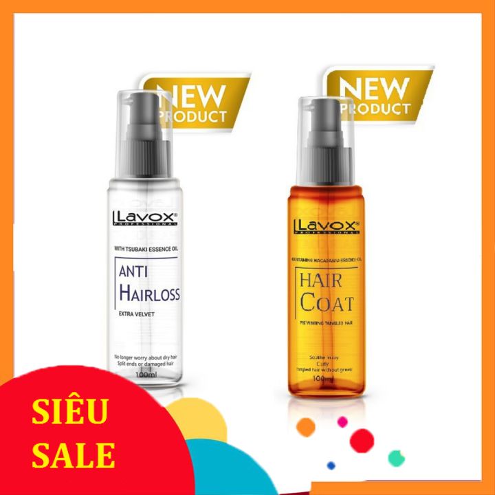 Dầu bóng dưỡng tóc lavox tinh dầu macadamia - chống rối tóc