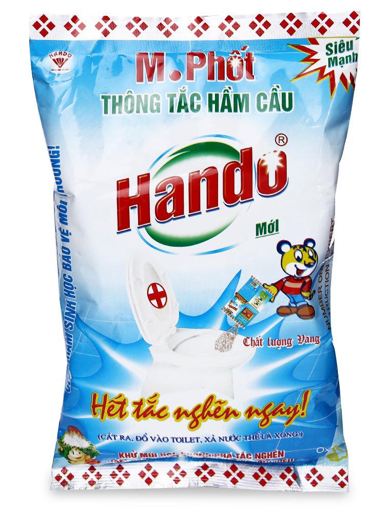 Gói bột thông tắc hầm cầu bể phốt 300g Hando BT39