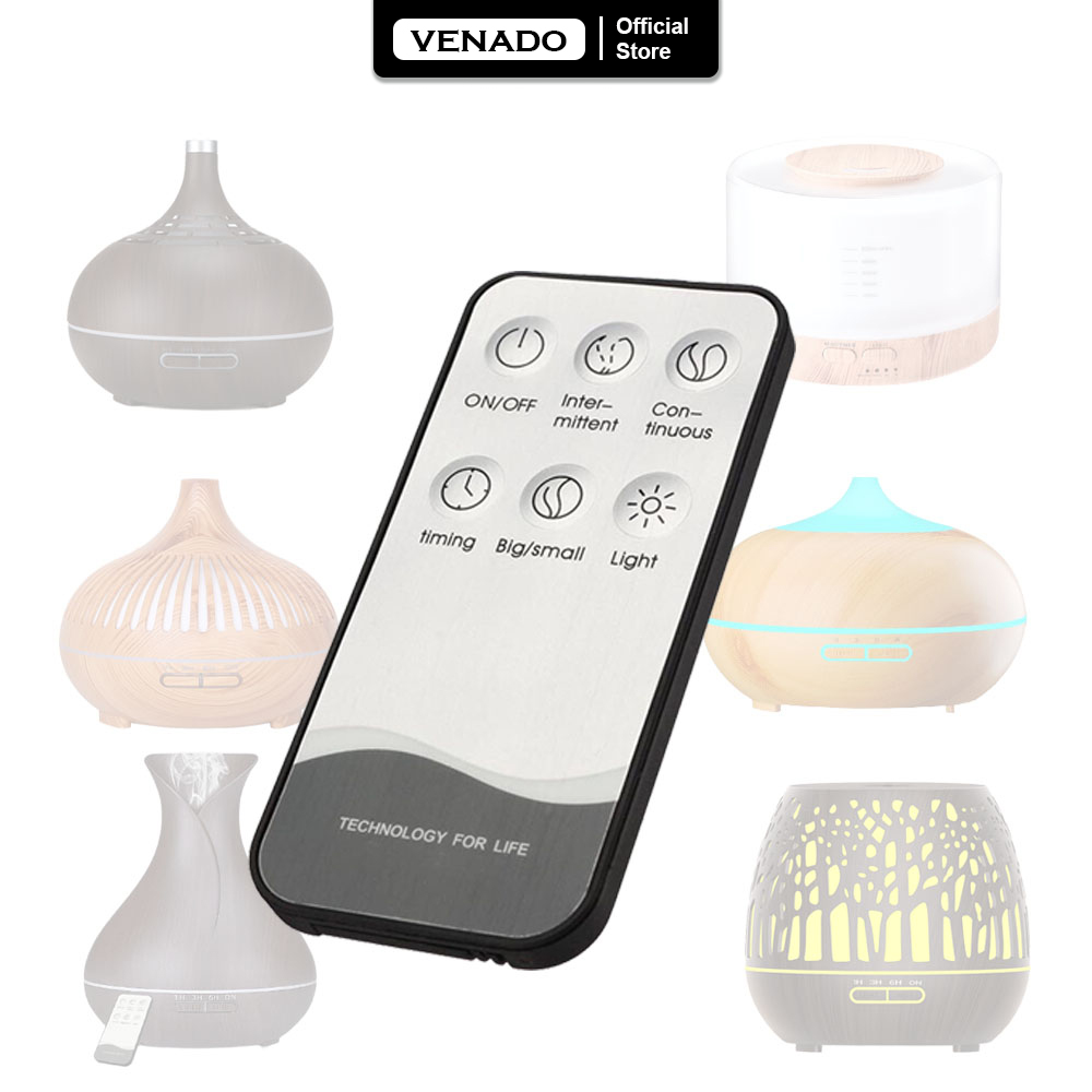 Điều khiển từ xa máy xông tinh dầu, remote máy khuếch tán tinh dầu