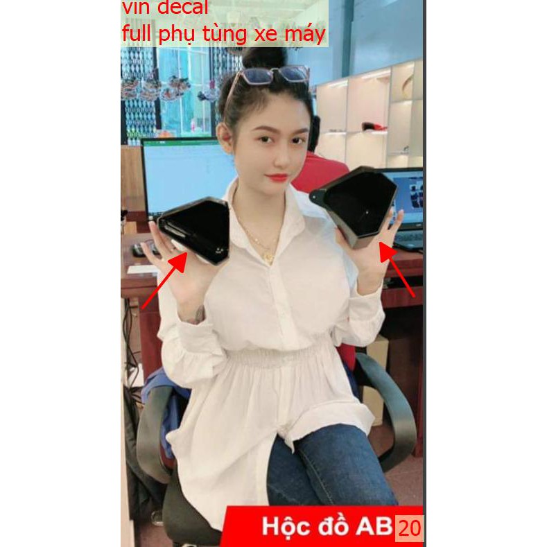 Hộc Đựng Đồ AirBlade 2020 Full Đen AirBlade 2020 - dochoixemay