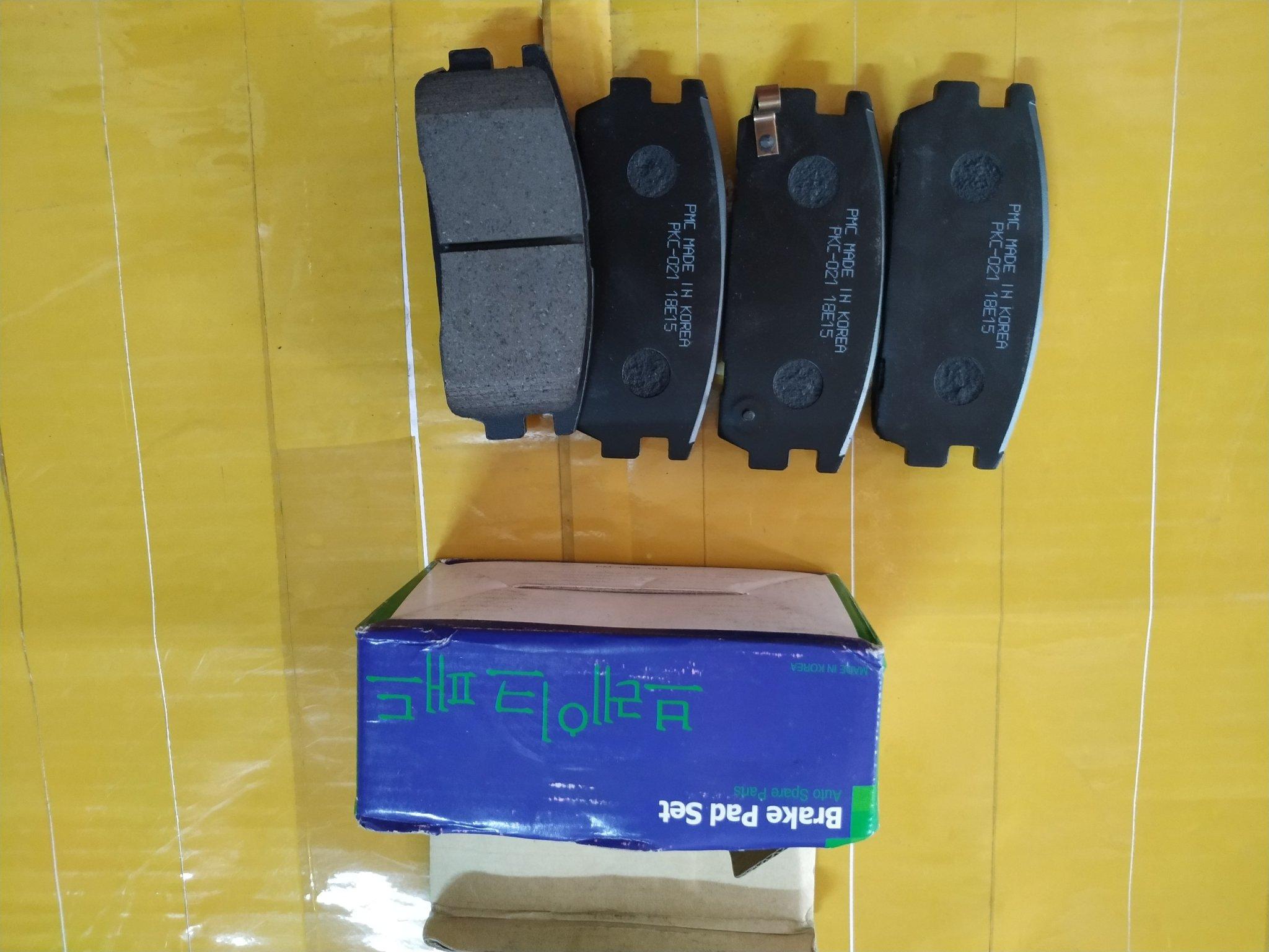 Má phanh trước , má phanh sau Captiva / giá 1 bộ