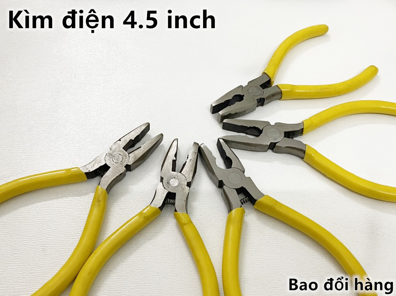 Kềm điện 4.5 inch combo 5