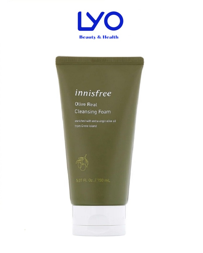 Sữa rửa mặt Innisfree Olive real cleansing foam 150ml..