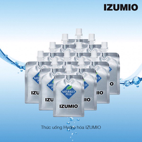 Combo 10 túi nước uống giàu  Hydro Izumio của Nhật