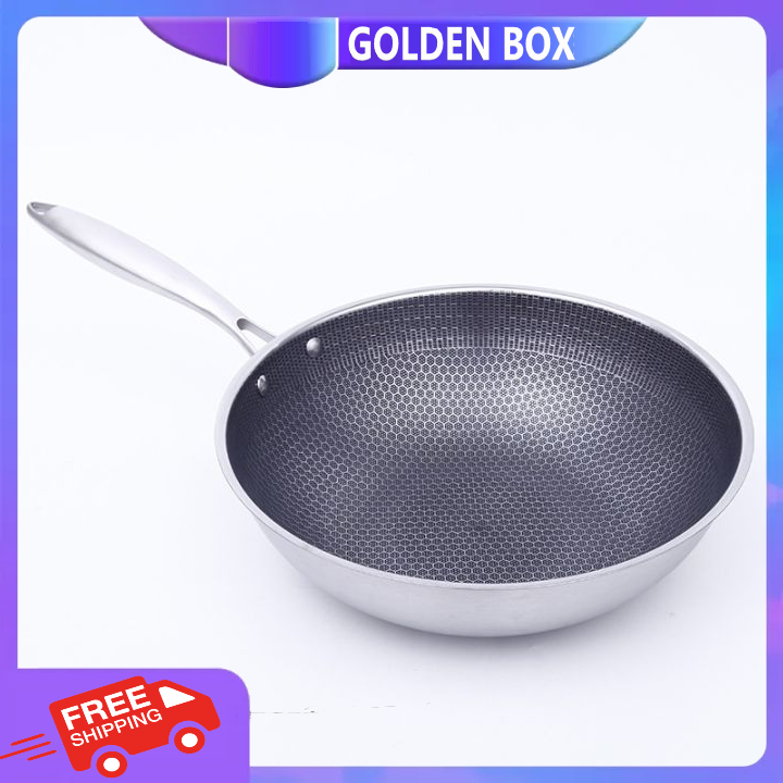 Chảo chống dính vân tổ ong đường kính 32cm