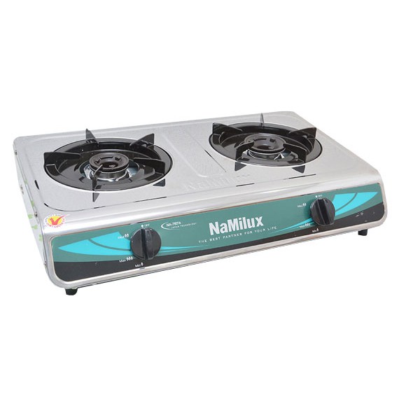 Bếp gas inox đôi namilux na-606asm