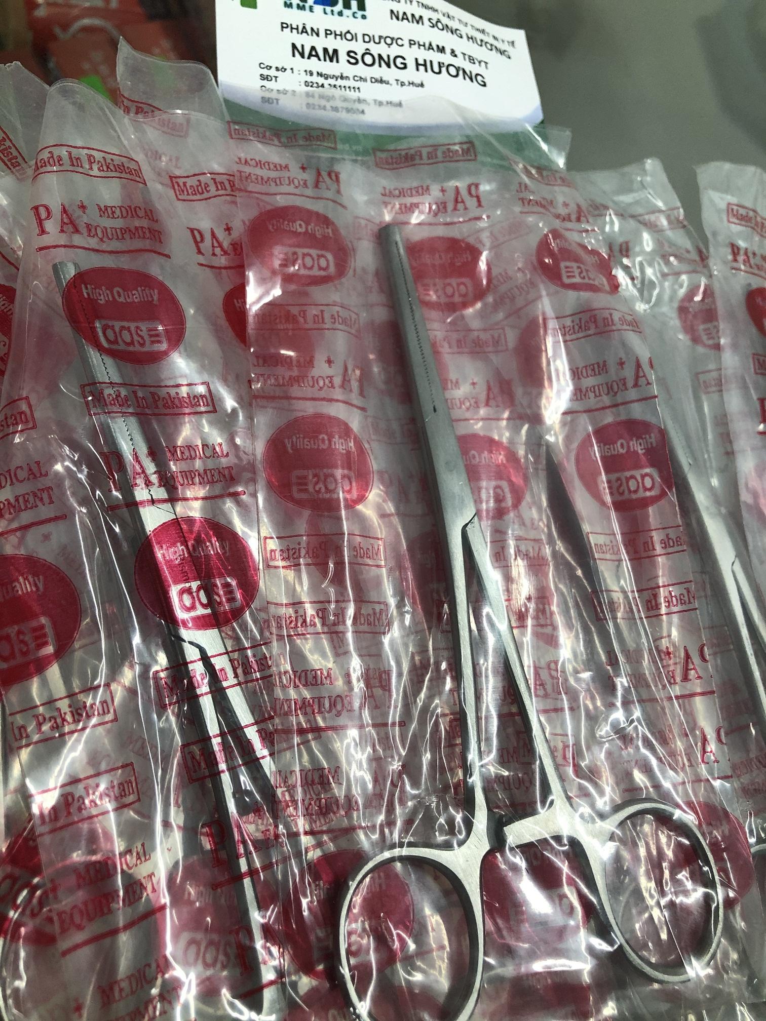 [HÀNG LOẠI 1] Panh pank pen y tế thẳng có mấu 14cm 16cm 18cm pakistan