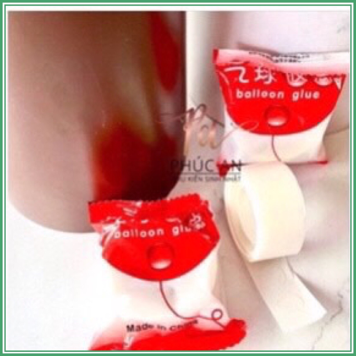 Cuộn băng keo dán bóng bay chuyên dụng 100 điểm dán