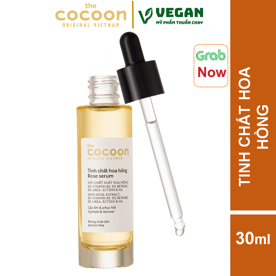Tinh chất hoa hồng cocoon 30ml thuần chay