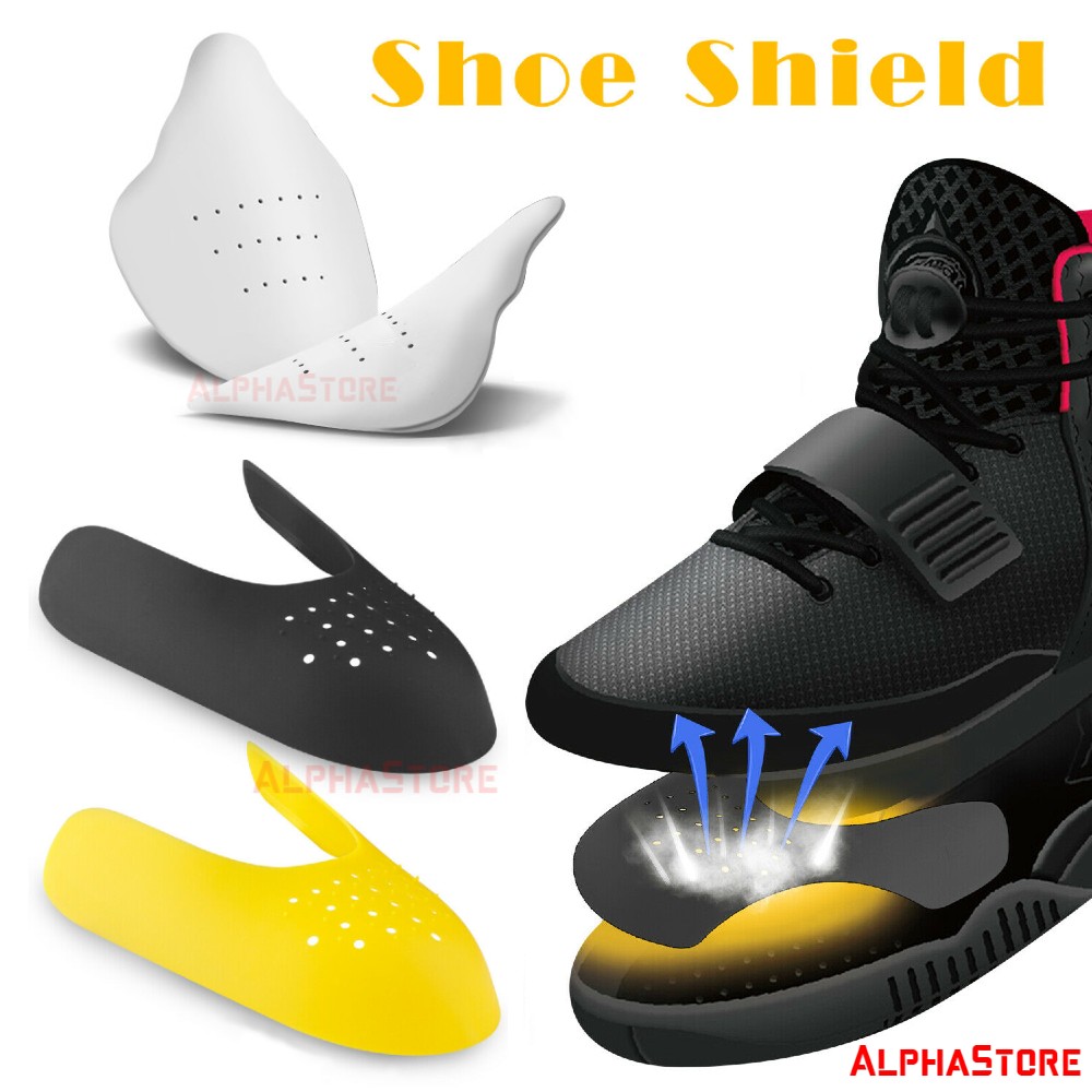 Bộ Lót Bảo Vệ Mũi Giày Shoe Shield (Loại 1, Nhựa Mềm) - Miếng Độn Chống Nhăn, Giữ Dáng Mũi Giầy Thể Thao Sneaker Shield