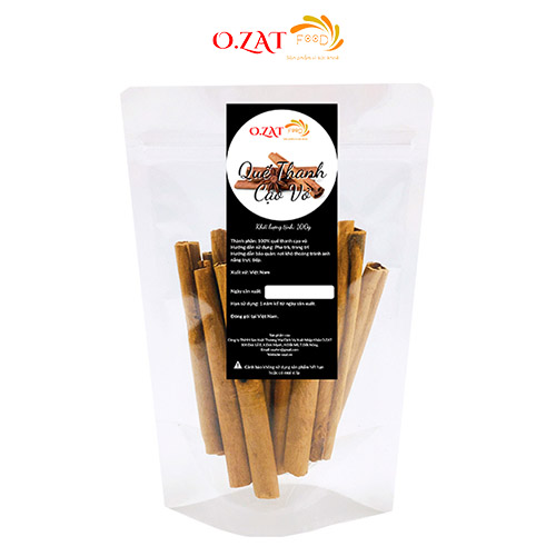 Quế thanh cạo vỏ O.ZAT 50g – nguyên liệu detox