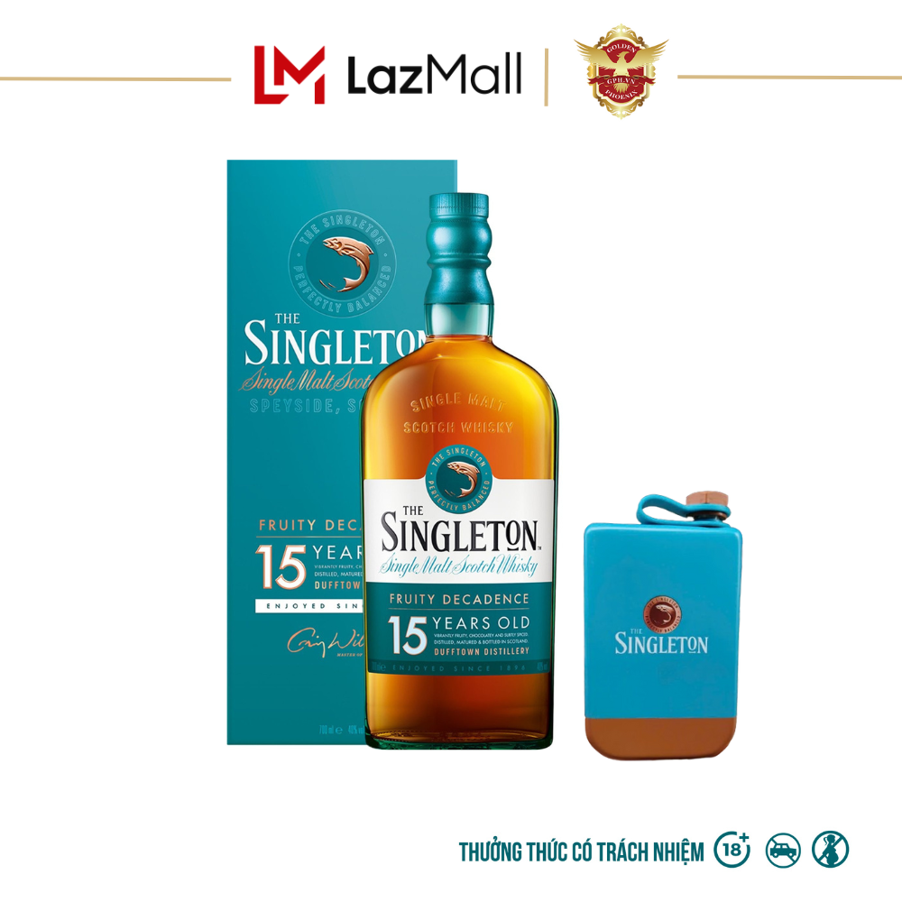 Combo Rượu The Singleton 15 Y.O Single Malt Scotch Whisky Fruity Decadence Dufftown 40% 700ml [Kèm Hộp] - Whisky Hương Trái Cây