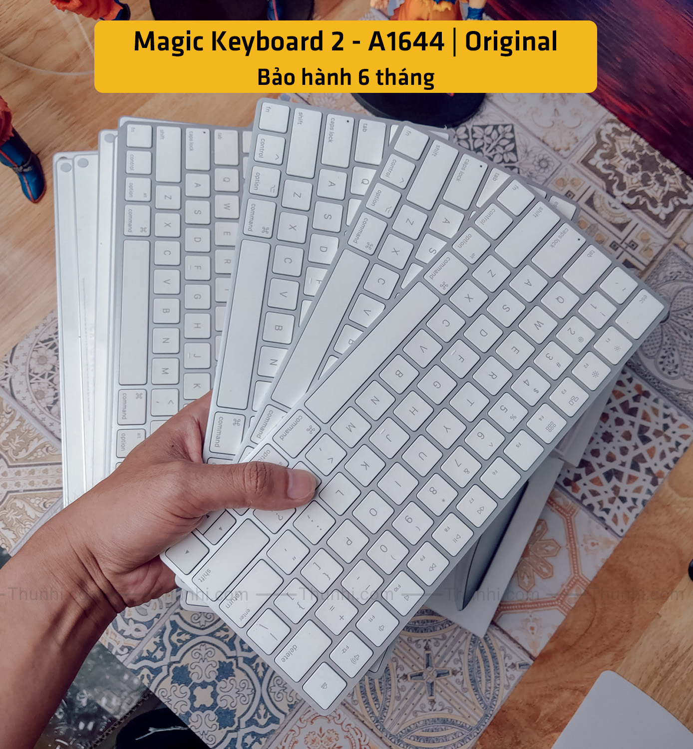 Bàn phím macbook, iMac, Bàn phím bluetooth Magic Keyboard 2 - A1644 | Bảo hành 6 tháng