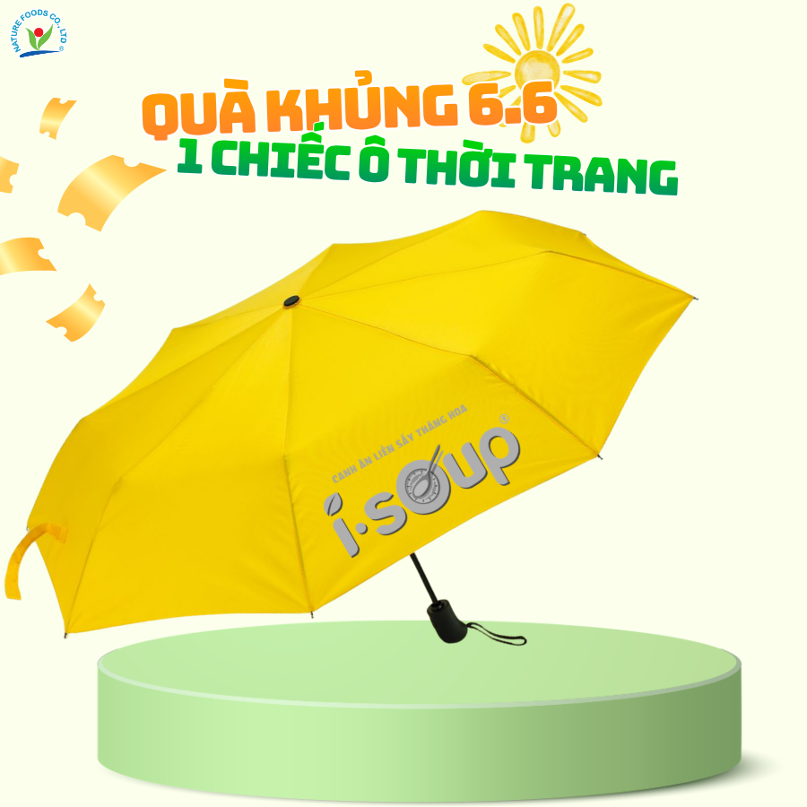 [QUÀ TẶNG KHÔNG BÁN] Dù mùa hè ISOUP _ ISOUP SUMMER