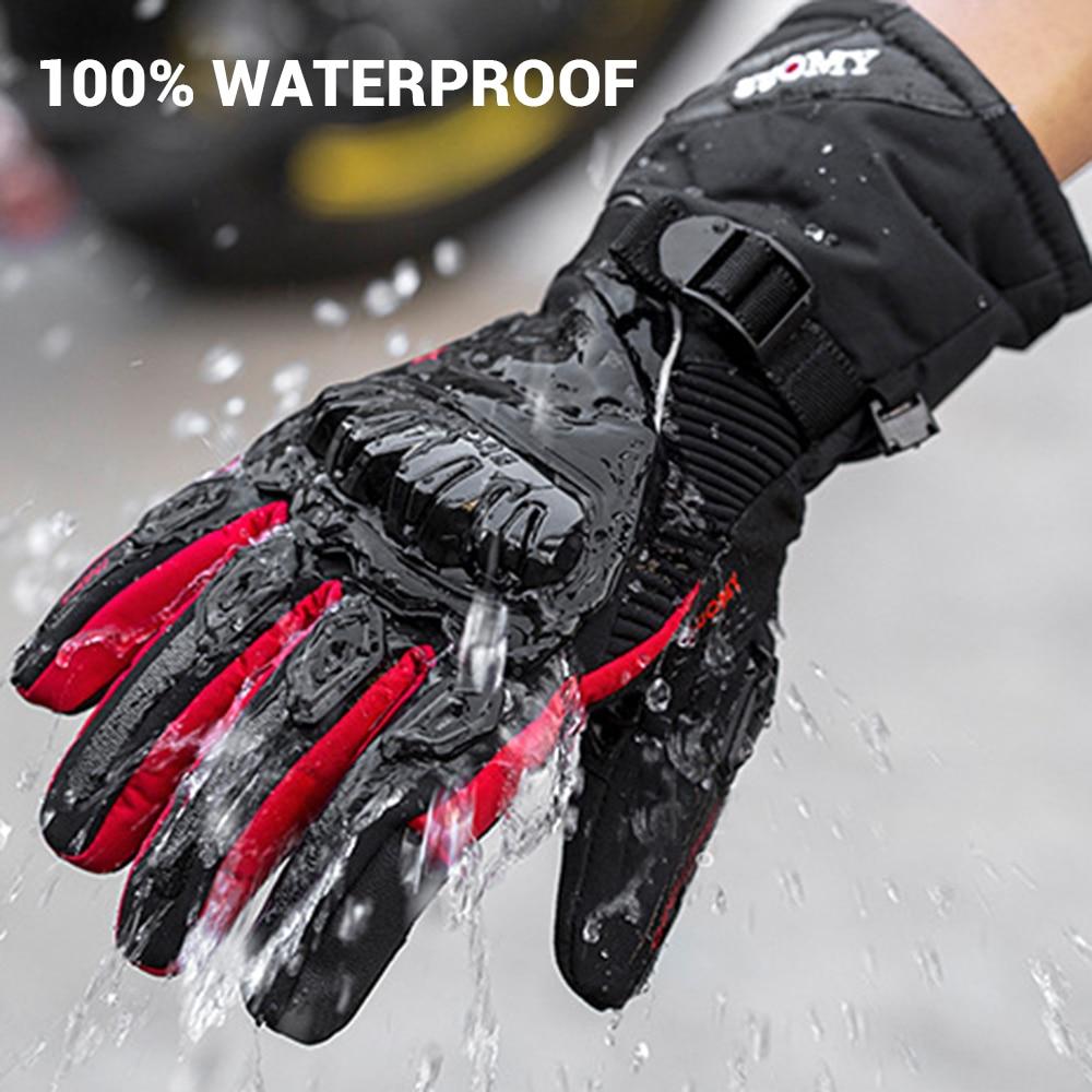 GĂNG TAY BẢO HỘ MOTO RACING SUOMY ĐI MƯA 100%