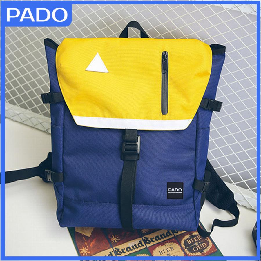 Balo Laptop Cao Cấp Balo Nam Nữ Vải Oxford Hàn Quốc PADO 448 có ngăn laptop, thiết kế rộng rãi tiện dụng
