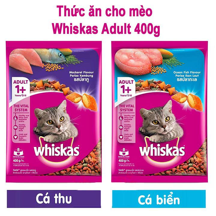 Thức Ăn Cho Mèo Lớn Whiskas Adult 1.2kg