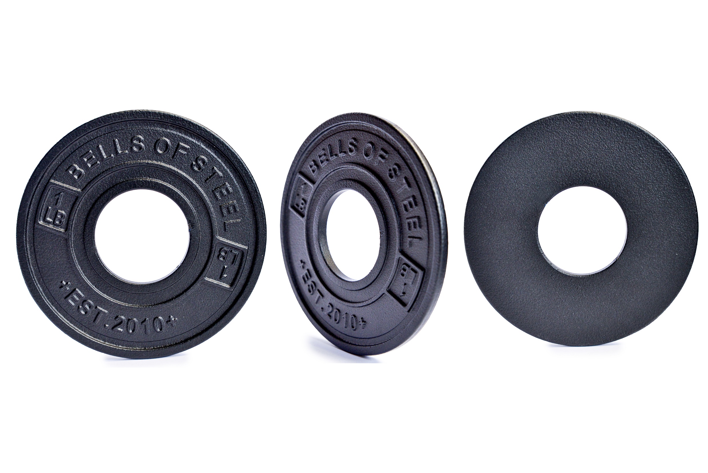 Một cặp tạ đĩa , tạ tấm, tạ miếng, tạ hiệu chuẩn, tạ calibrated /calibrated plates 1LB tương đương với 0.4kg mỗi quả, hiệu Bells of Steel chính hãng tiêu chuẩn xuất khẩu