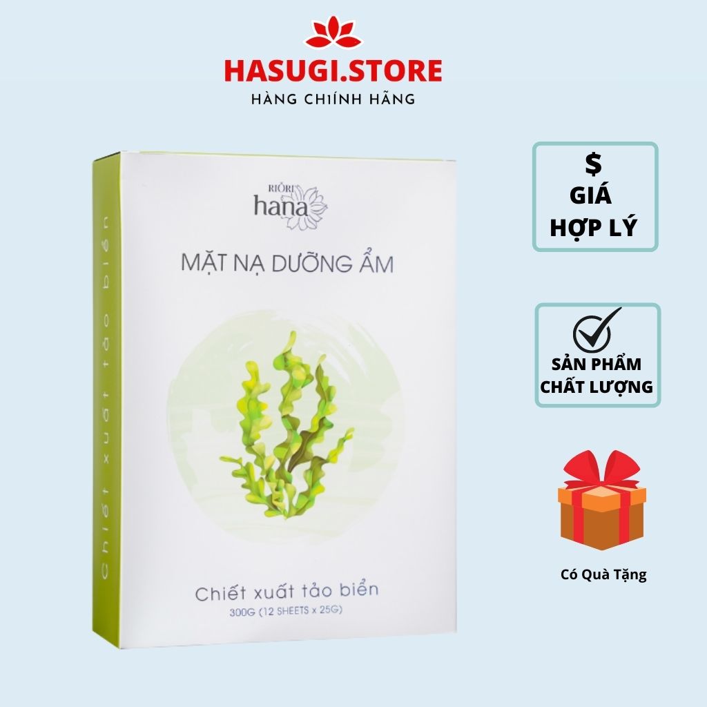 Mặt nạ tảo biển riori, mặt nạ dưỡng ẩm da mặt