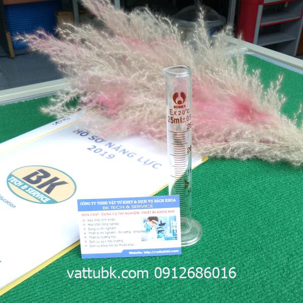 Ống đong thủy tinh 25ml