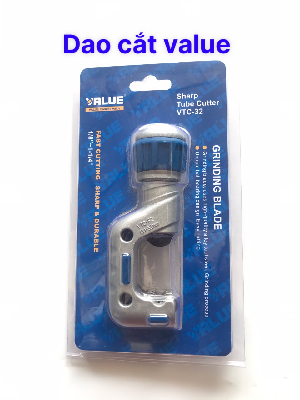 DAO CẮT ỐNG ĐỒNG VALUE VTC-32 PHƯỚC MÃI