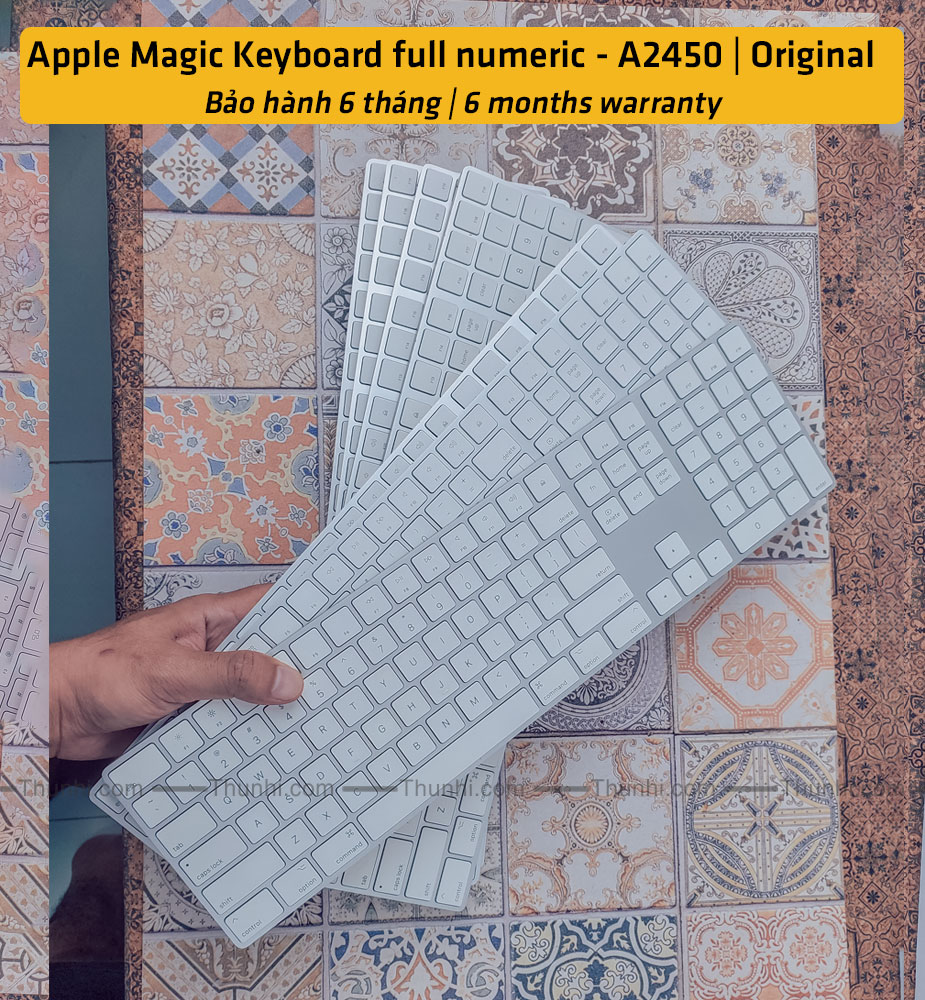 Bàn phím macbook, bàn phím iMac, Magic Keyboard with Numeric - A1843