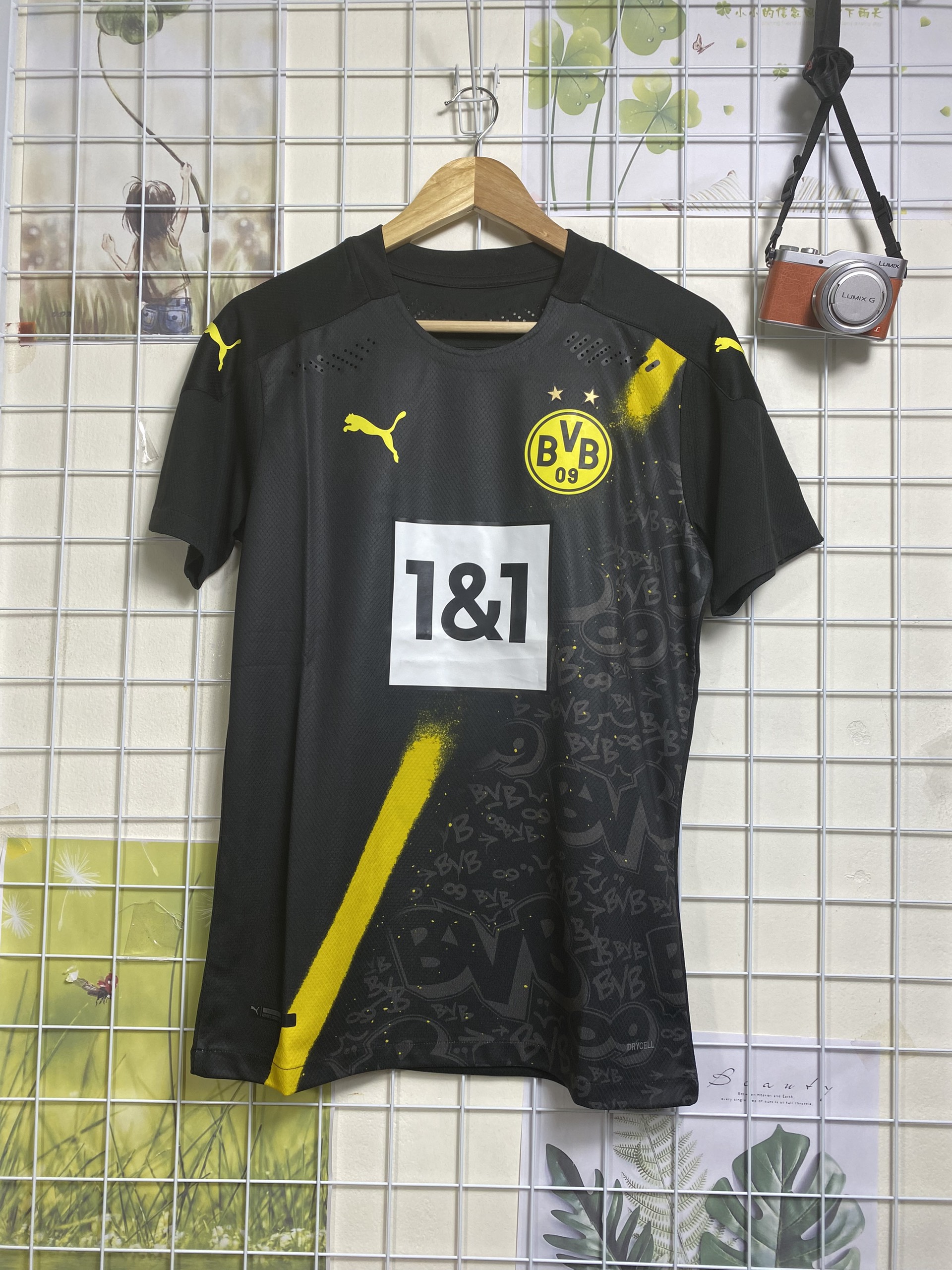 Áo player clb dortmund- vải gai thái chuẩn thi đấu
