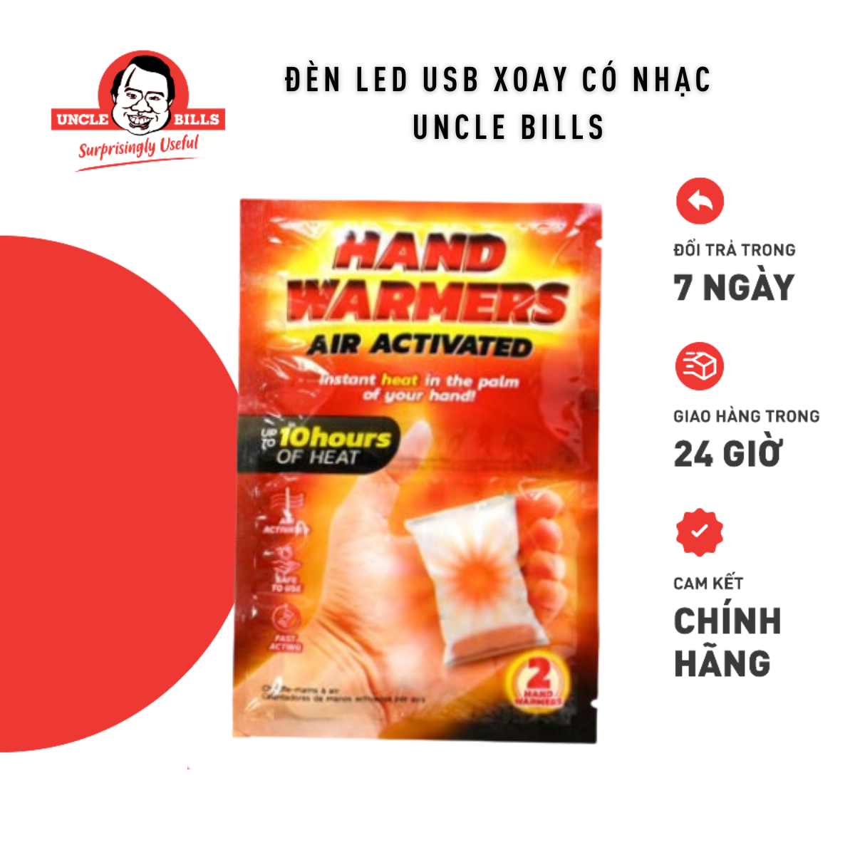 Bao Làm Ấm Tay Uncle Bills AG1991