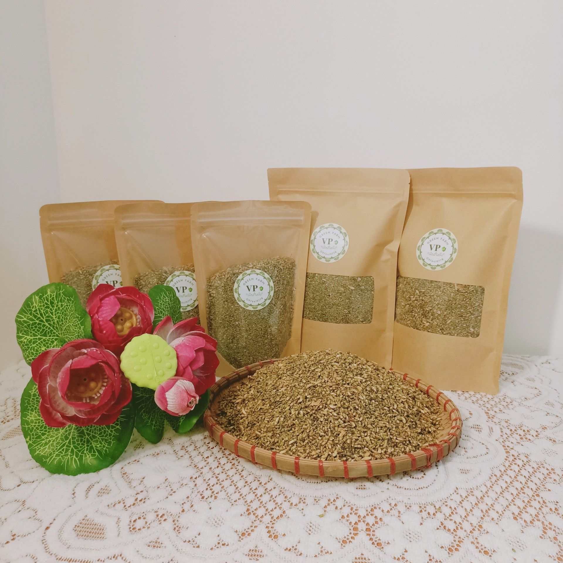 Nụ Hoa Hòe khô_Túi 300g VuongPhongGreenFarm