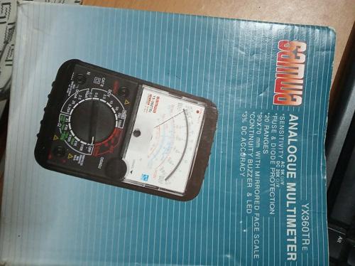 Đồng hồ đo vol ampe analogue samwa yx360tre