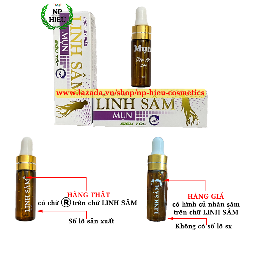 Gel chấm mụn siêu tốc Linh Sâm