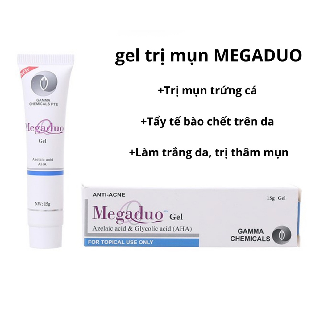 Megaduo Giảm Mụn Ẩn Và Thâm Gamma Megaduo Gel 15 gram